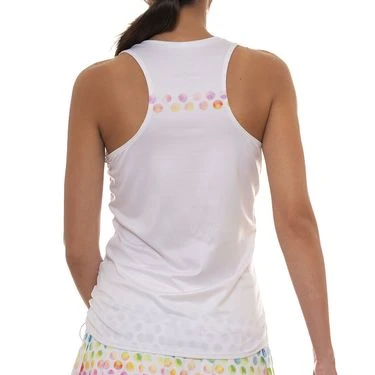 Lucky In Love X Tennis-Point Dos And Dots Cinch Tank Top 1 Lucky In Love X Tennis-Point Dos And Dots Cinch Tank Top