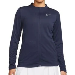 Nike Court Dri Fit Club UV Full Zip Long Sleeve 9 Nike Court Dri Fit Club UV Full Zip Long Sleeve -Tennis Gear Shop DX1489 451