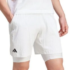 Adidas Aeroready Seersucker Short -Tennis Gear Shop IA7101