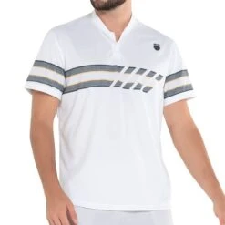 K-Swiss Chop Henley 5 K-Swiss Chop Henley -Tennis Gear Shop KMT12 R74110