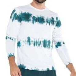 K-Swiss Tide Dye Long Sleeve Crew -Tennis Gear Shop MT07 P66453