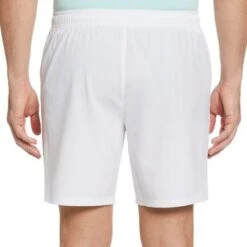 Penguin Printed Color Block 7 Inch Short