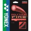 Yonex Poly Tour Fire 125 16L Red Tennis String