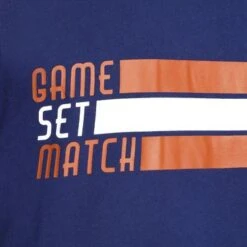 Quiet Please Retro Block Tee Shirt 7 Quiet Please Retro Block Tee Shirt -Tennis Gear Shop QP110107 603 4