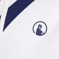 Quiet Please Retro Stripe Hoodie -Tennis Gear Shop QP120049 300 4