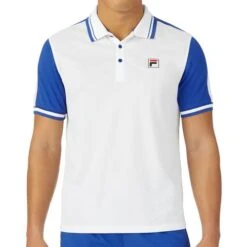 Fila La Finale Short Sleeve Polo -Tennis Gear Shop TM31D014 100