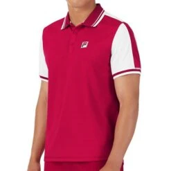 Fila La Finale Short Sleeve Polo 5 Fila La Finale Short Sleeve Polo -Tennis Gear Shop TM31D014 627