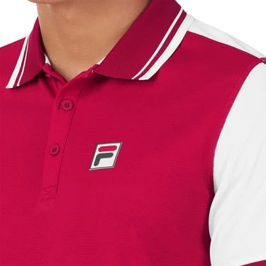 Fila La Finale Short Sleeve Polo 2 Fila La Finale Short Sleeve Polo - Image 2