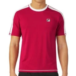 Fila La Finale Short Sleeve Crew 5 Fila La Finale Short Sleeve Crew -Tennis Gear Shop TM31D017 627