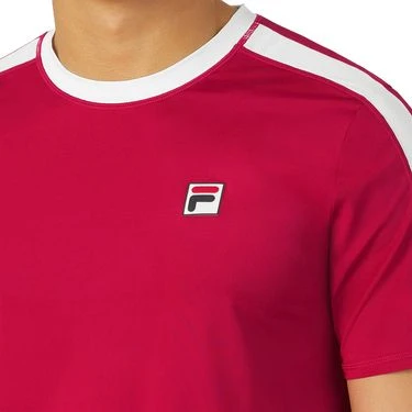 Fila La Finale Short Sleeve Crew 2 Fila La Finale Short Sleeve Crew - Image 2