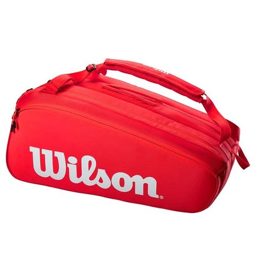 Wilson Super Tour Red 15 Pack Tennis Bag 3 Wilson Super Tour Red 15 Pack Tennis Bag - Image 3