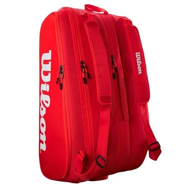 Wilson Super Tour Red 15 Pack Tennis Bag 2 Wilson Super Tour Red 15 Pack Tennis Bag - Image 2